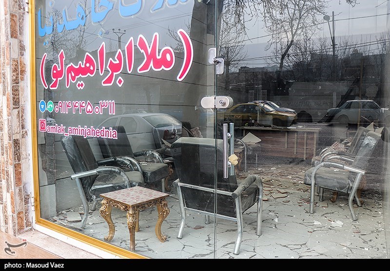 خسارات زلزله خوی