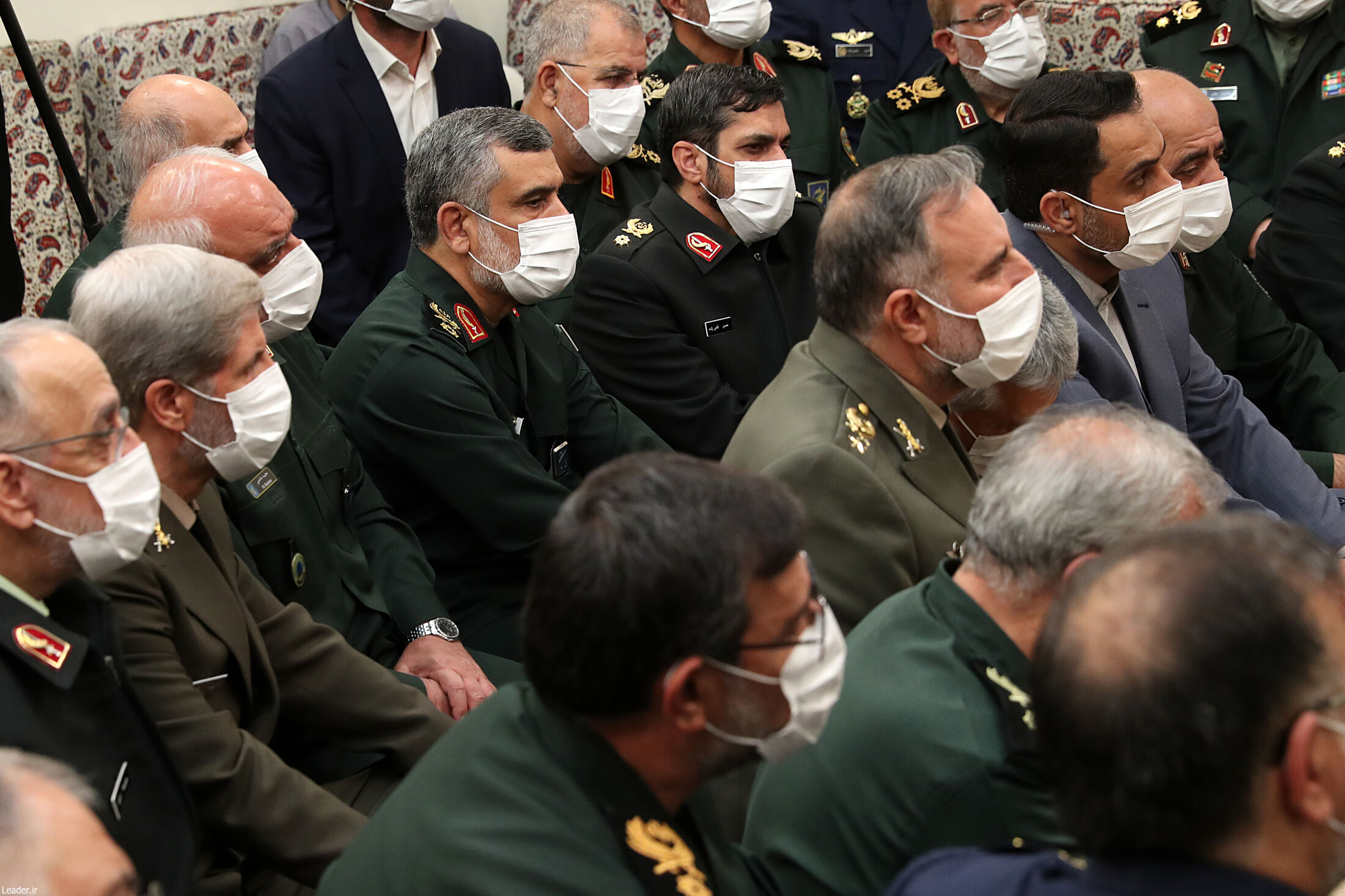 دیدار فرماندهان نیروهای مسلح با رهبرانقلاب