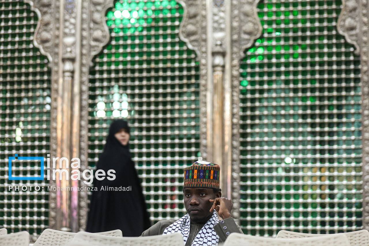 اربعین شهادت سید حسن نصرالله در حرم مطهر امام (ره)