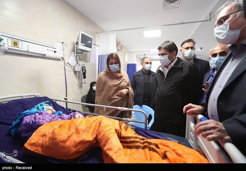 بازدید مخبر از مناطق زلزله زده هرمزگان