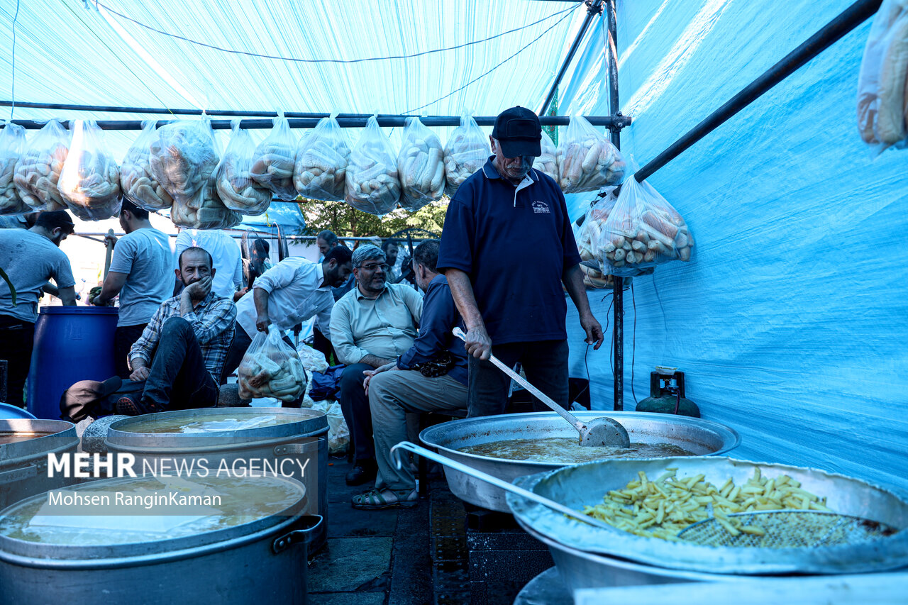 آماده سازی مهمونی کیلومتری عید غدیر