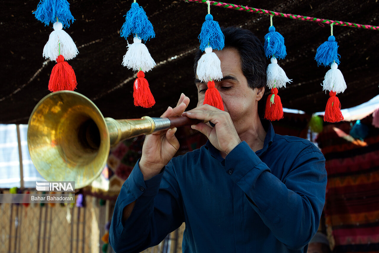 رئیس جمهور در جشن بزرگ عشایر دشت سقاوه