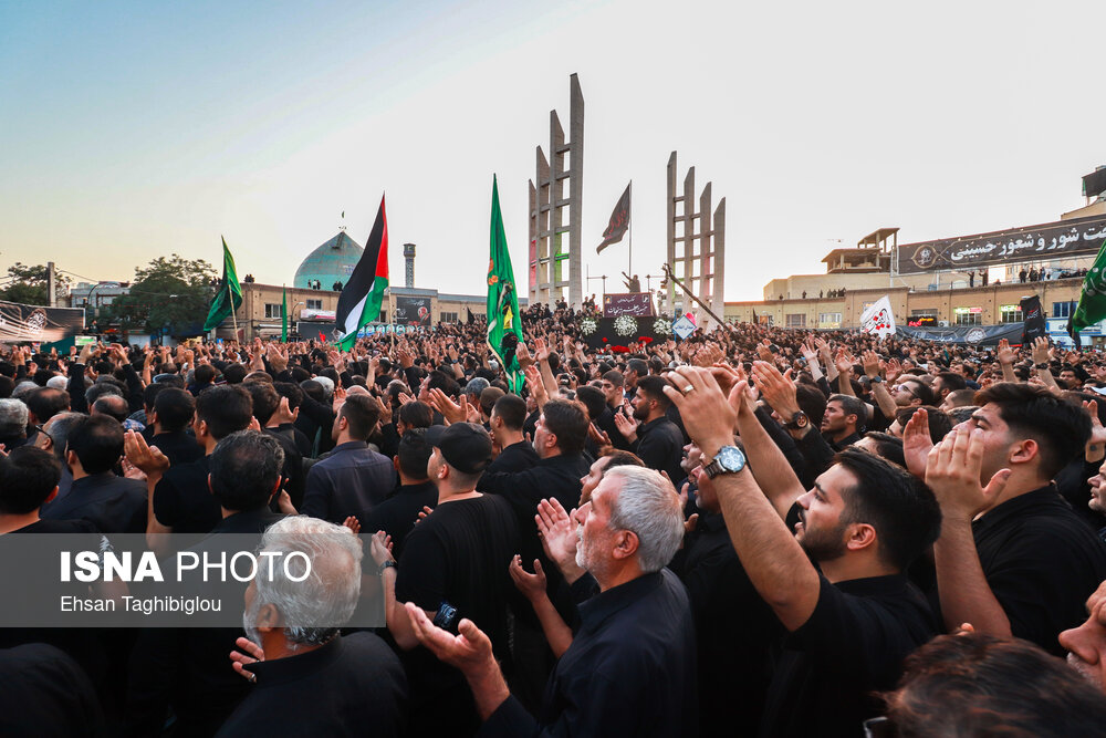 عزاداری محرم درحسینیه اعظم زنجان