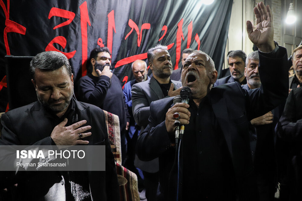 سوگواری سالروز شهادت امام علی(ع) در بازار بزرگ اصفهان