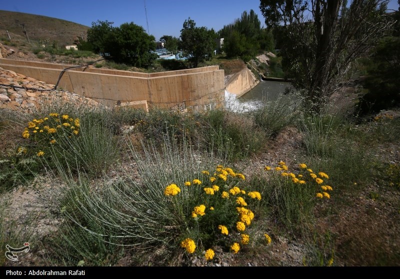  آئین شکرگزاری سرریز شدن سد اکباتان همدان