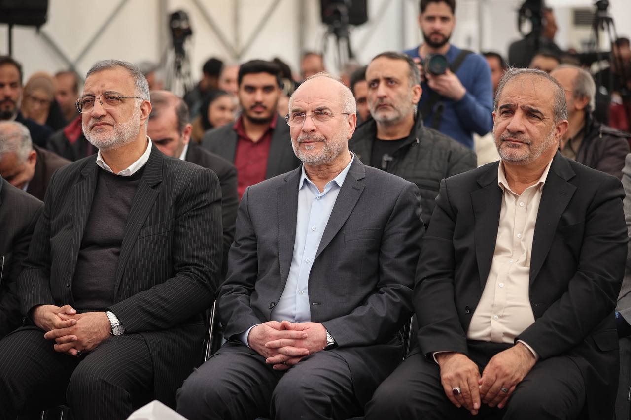 آیین افتتاح طرح کمربند سبز شهر تهران با حضور قالیباف