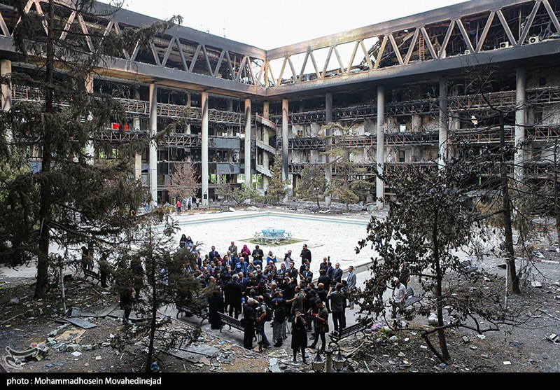 بازدید سفرا از ساختمان شیشه ای صداوسیما