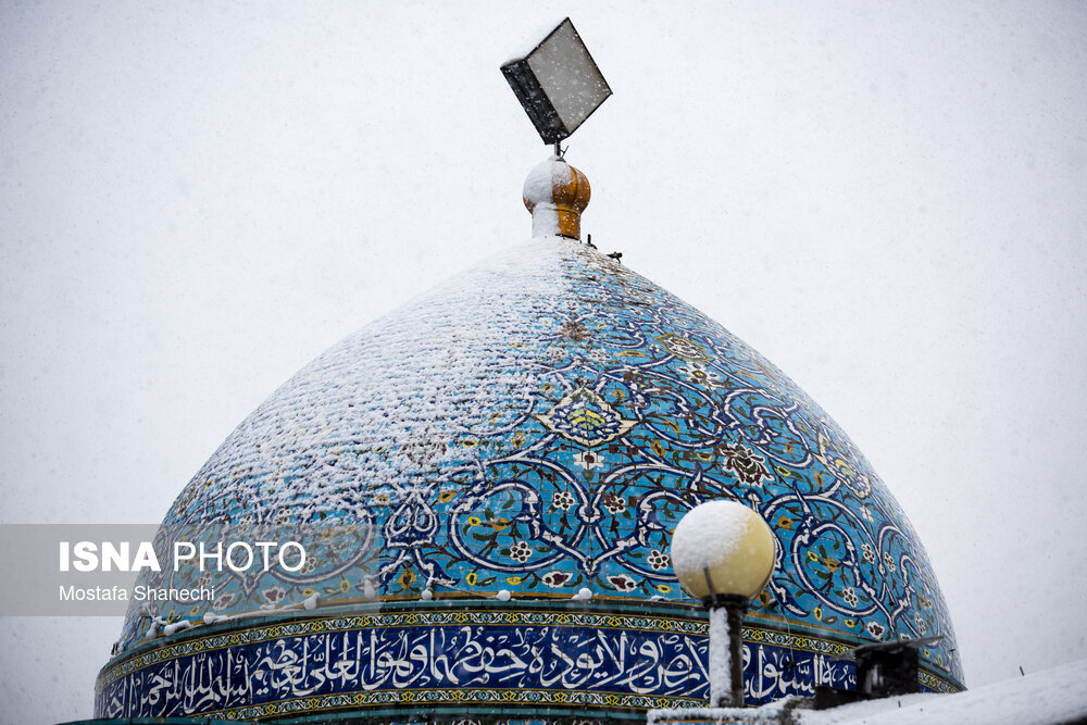 حال و هوای برفی ساری