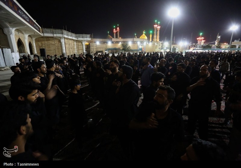 عزاداری اردو زبانان در حرم حضرت معصومه(س)