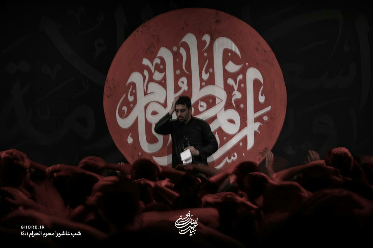 قالیباف در مراسم عزاداری هیئت عبدالله بن حسن 