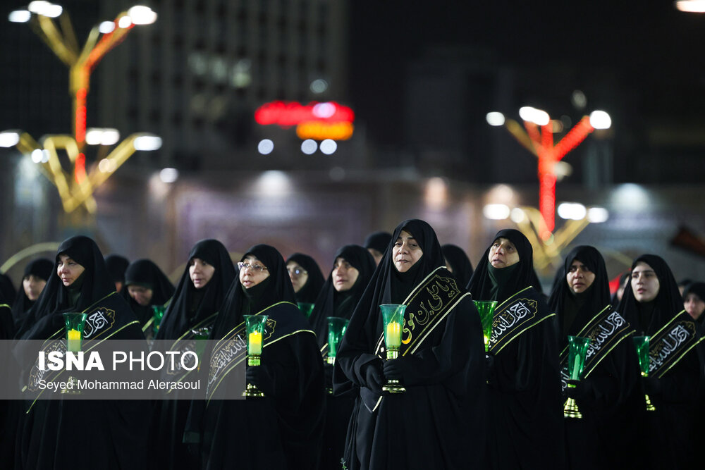 مراسم خطبه خوانی شب شهادت امام رضا (ع)