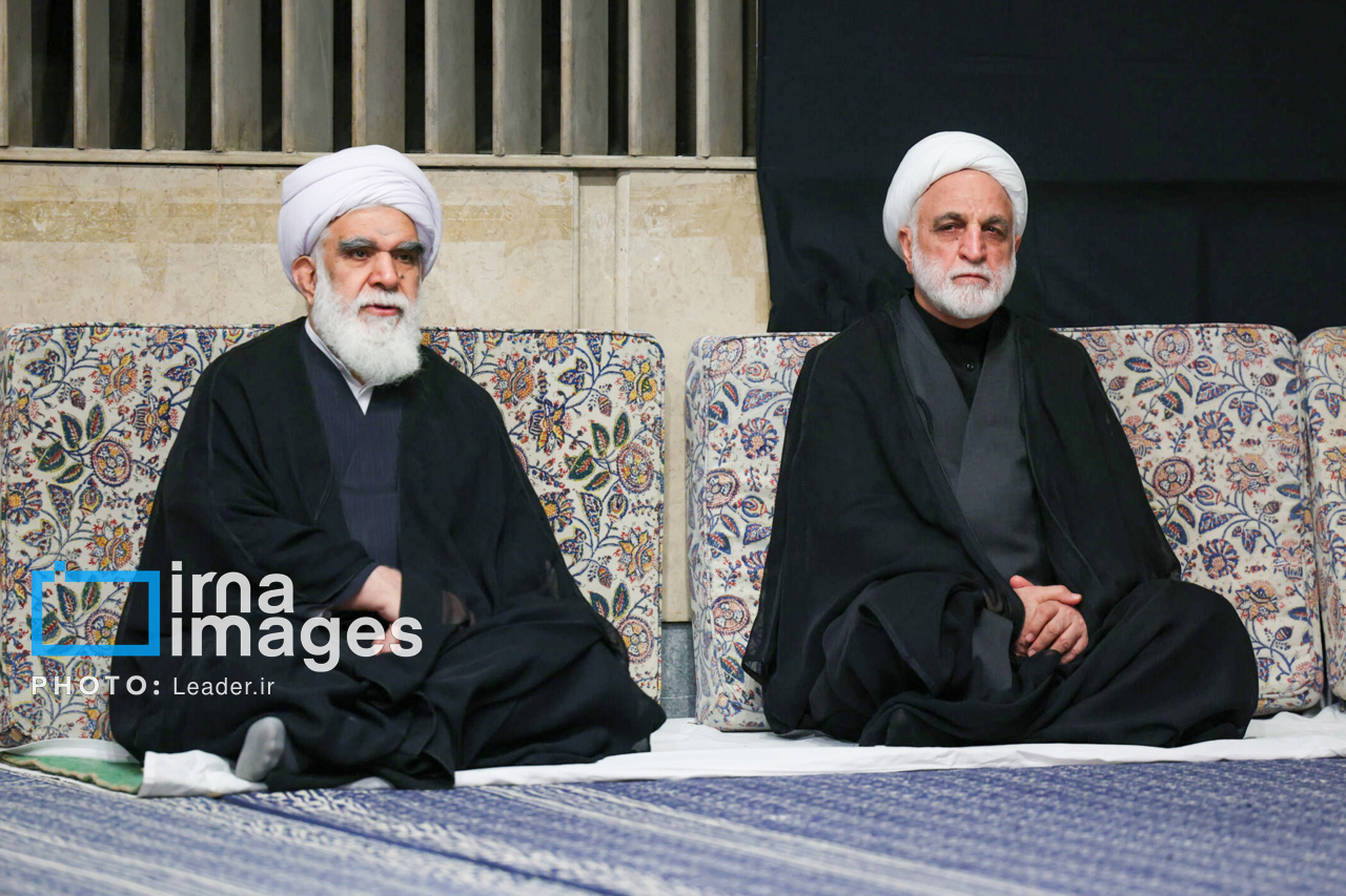 نخستین شب عزاداری ایام فاطمیه با حضور رهبر انقلاب