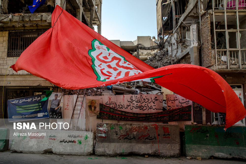 منازل مسکونی خسارت دیده در جنگ تحمیلی ۱۲ روزه