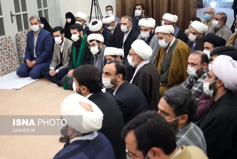 دیدار جمعی از مسئولان سازمان تبلیغات اسلامی با مقام معظم رهبری