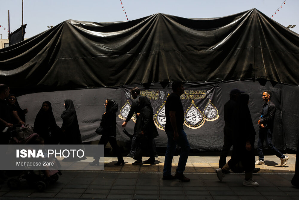 مراسم عزاداری تاسوعای حسینی مشهد