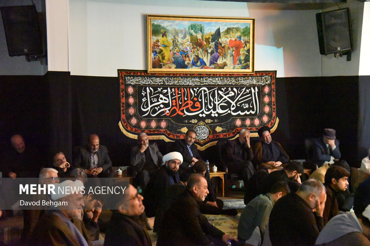مراسم عزاداری ایام فاطمیه در مشهد