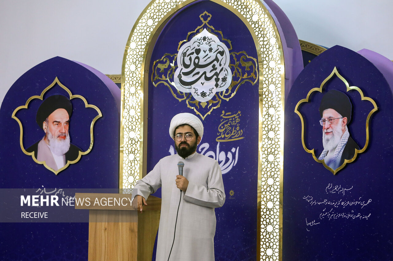 مراسم ازدواج دانشجویی در حرم مطهر امام رضا (ع)