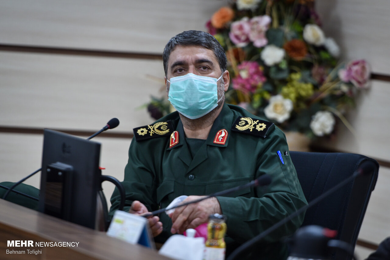  نشست مشترک فرمانده کل سپاه با وزیر بهداشت