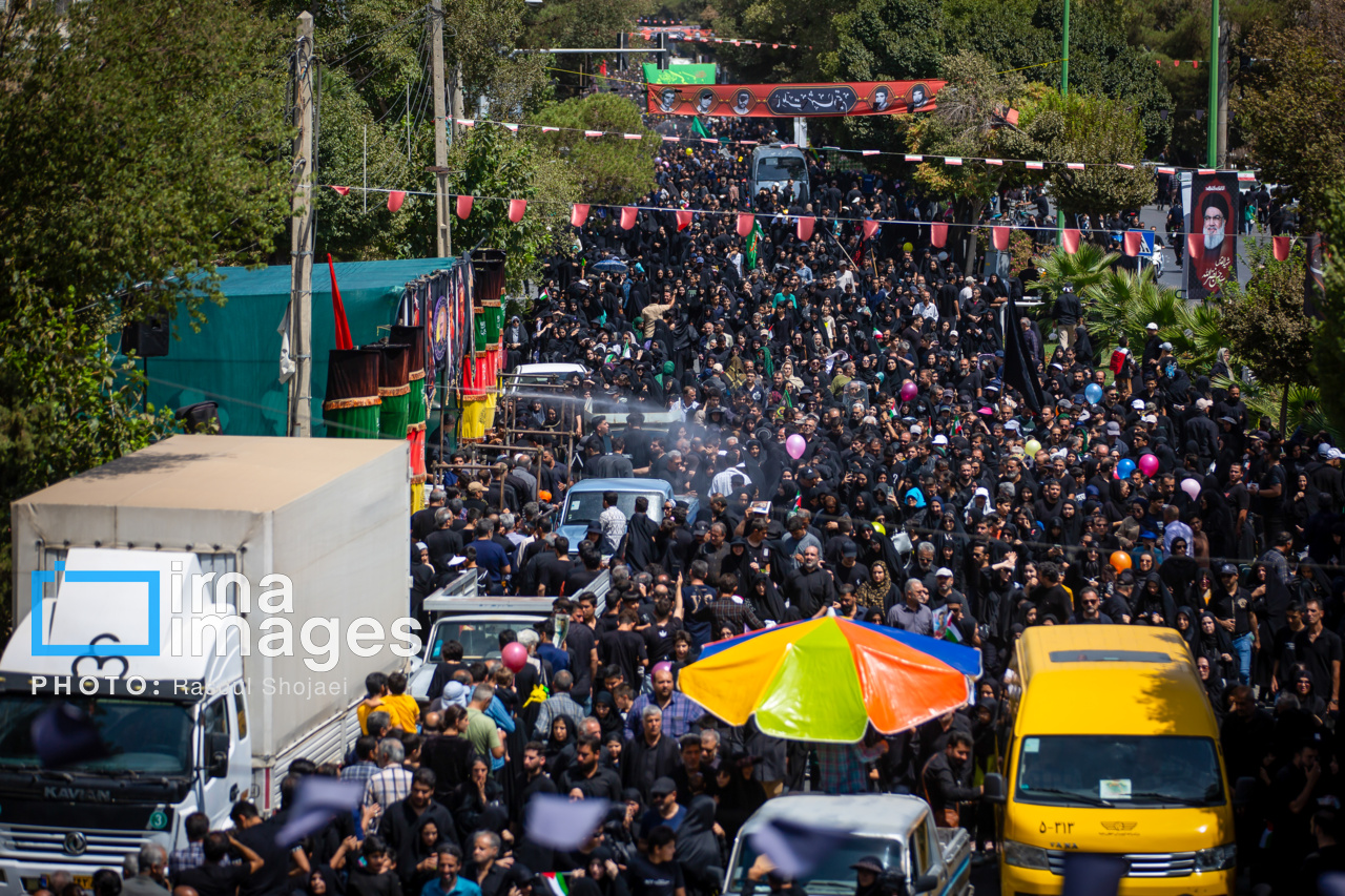 راهپیمایی جاماندگان اربعین حسینی در استانها