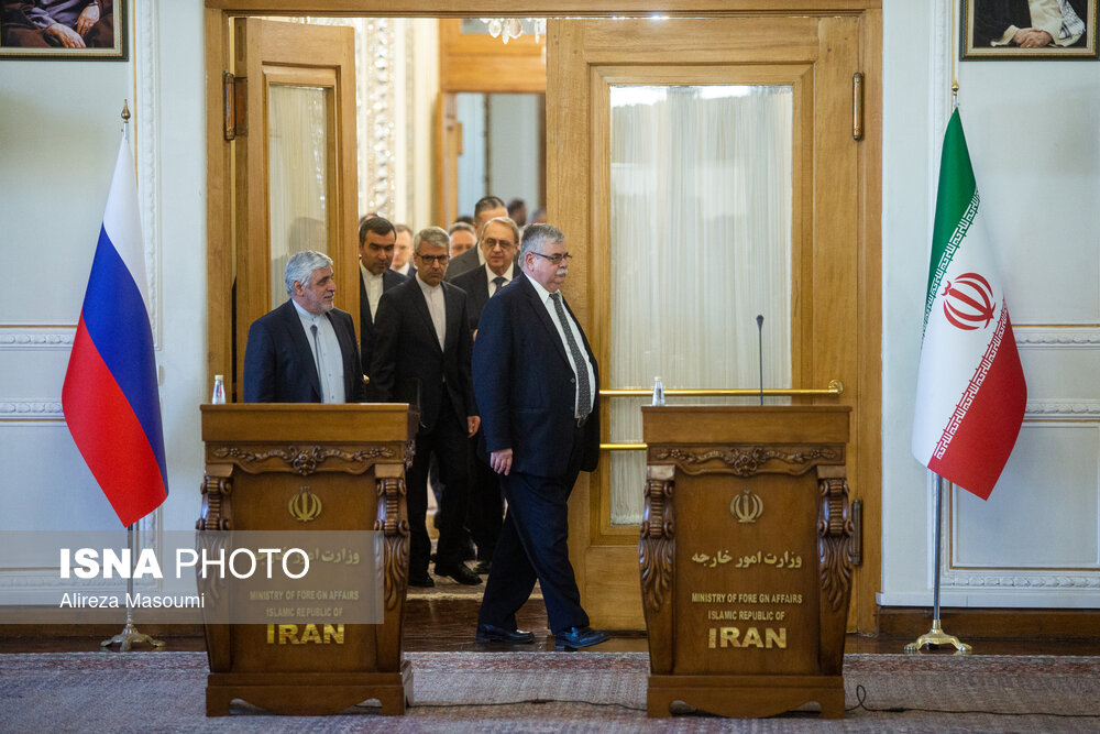 دیدار وزیر خارجه روسیه با وزیر امور خارجه ایران