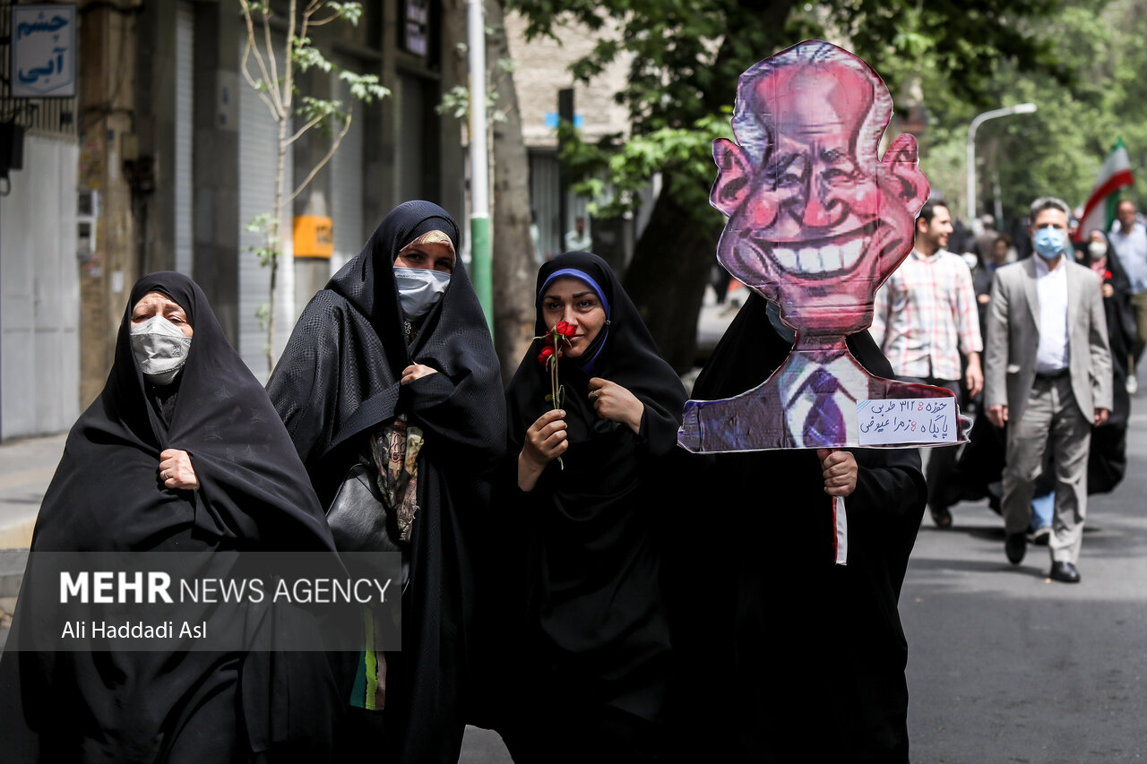 راهپیمایی روز جهانی قدس در تهران