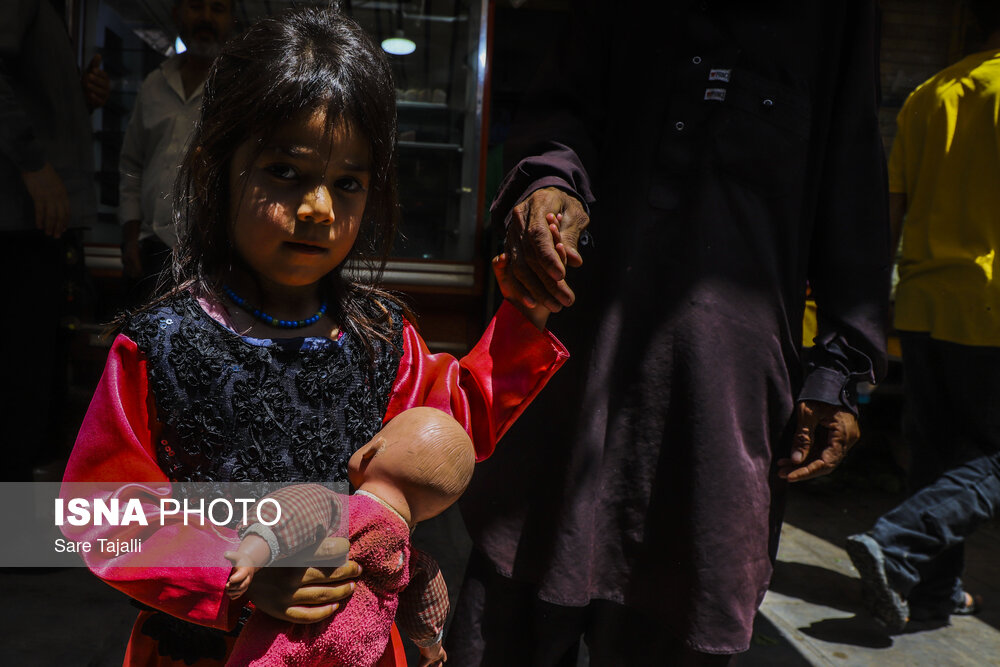 بازارگردی در گرمترین روز تابستان-کرمان