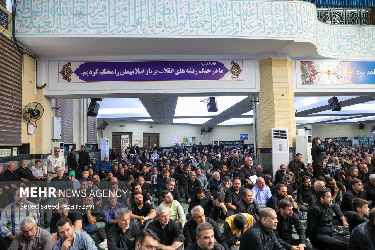 مراسم گرامیداشت اربعین شهدای هوافضای سپاه با حضور قالیباف 