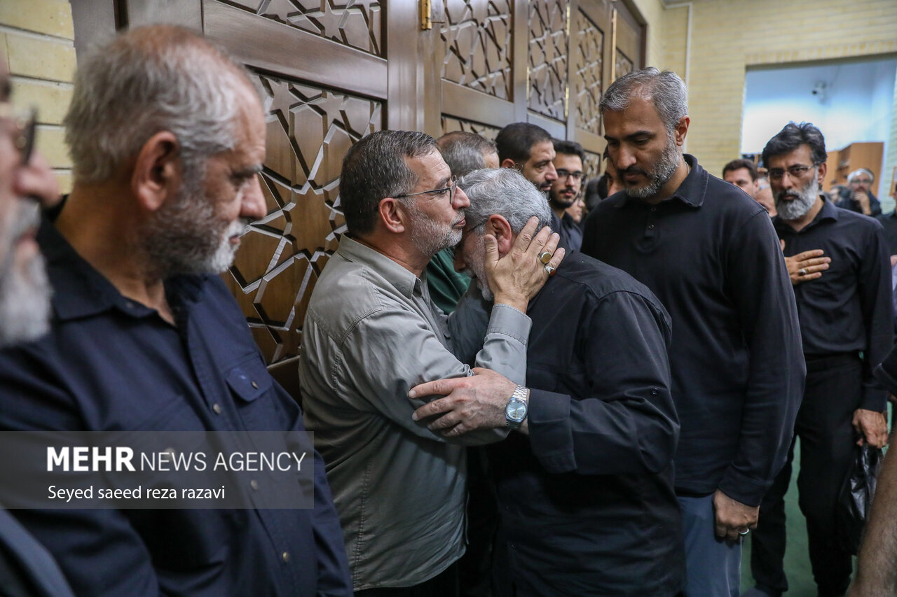 مراسم گرامیداشت اربعین شهدای هوافضای سپاه با حضور قالیباف 