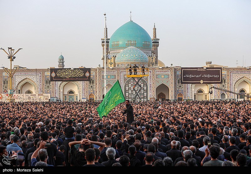 مراسم چهارپایه خوانی روز شهادت امام رضا(ع)