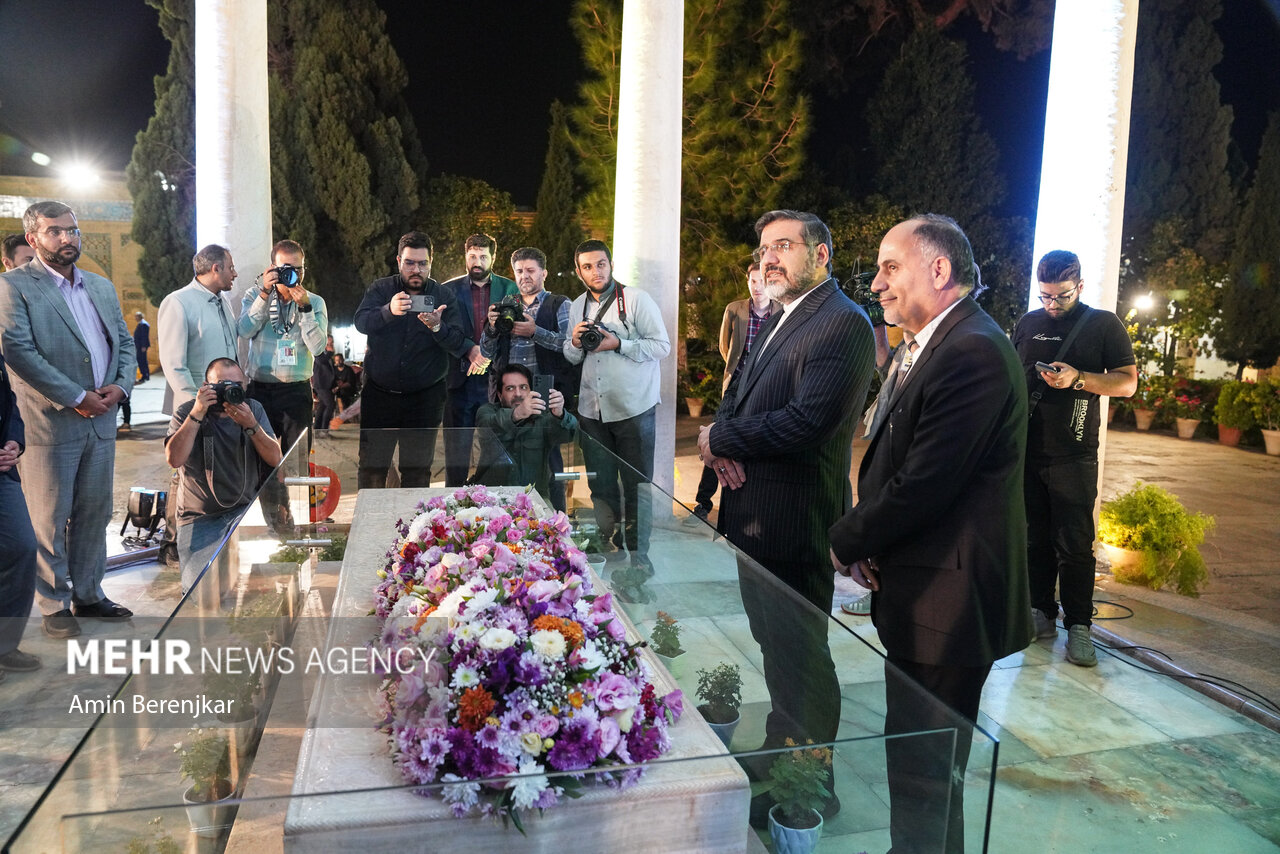 مراسم «بزرگداشت حافظ» با حضور رئیس جمهور