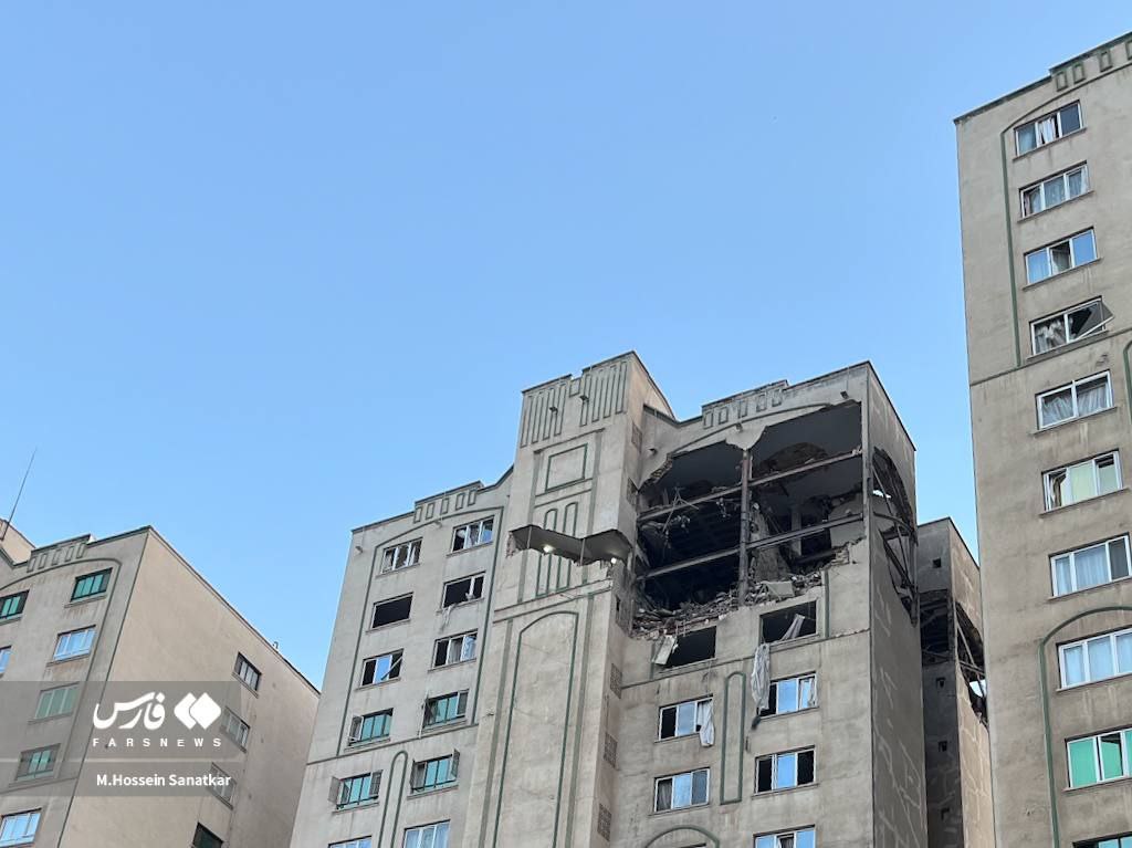 حمله رژبم صهیونیستی به برخی مناطق در تهران