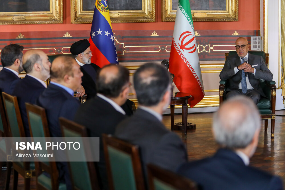 دیدار رئیس جمهور با رییس مجلس ونزوئلا