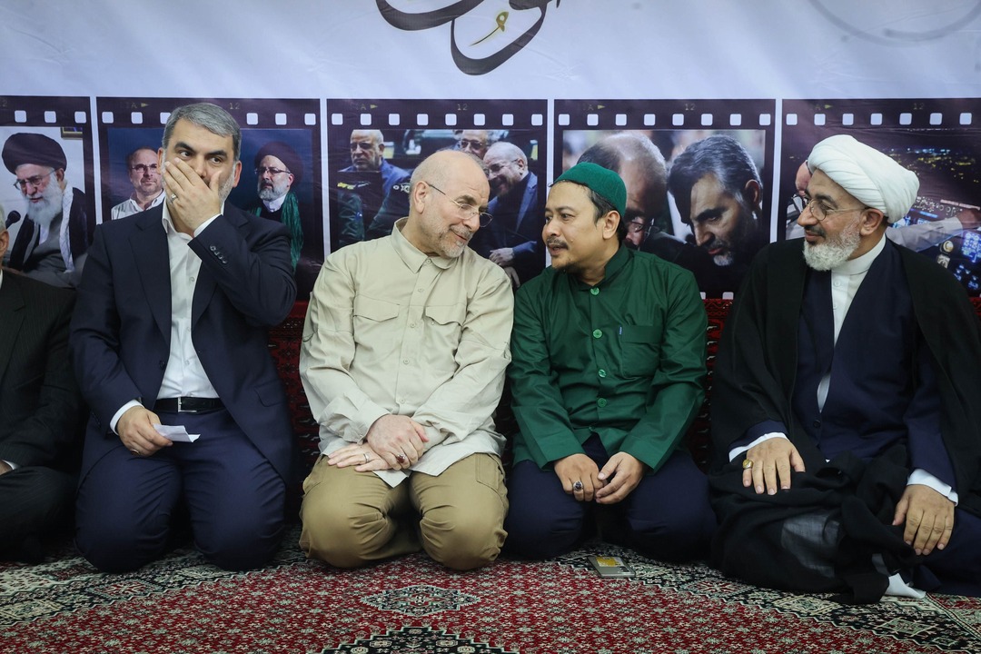 حضور قالیباف در مرکز فرهنگی اسلامی اندونزی