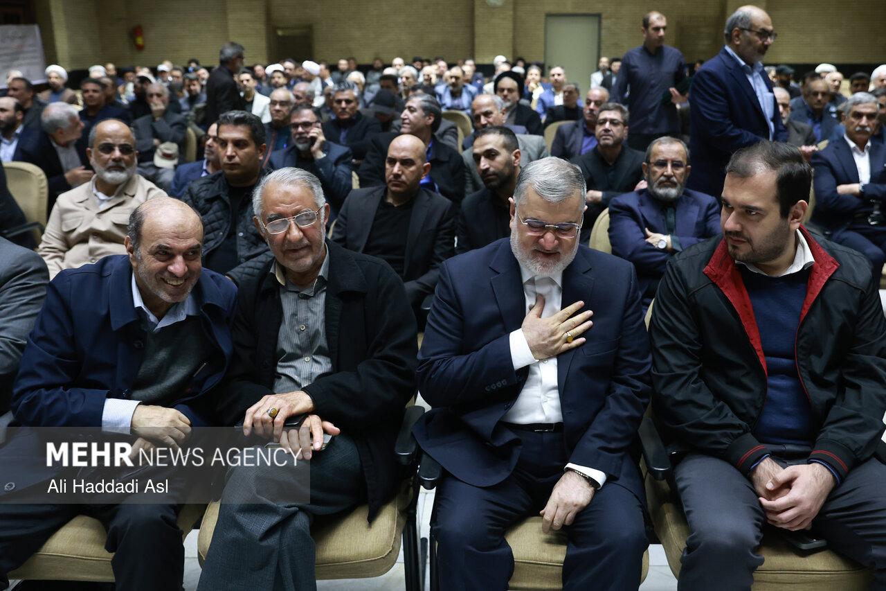 مراسم ترحیم مرحوم محمد قمی