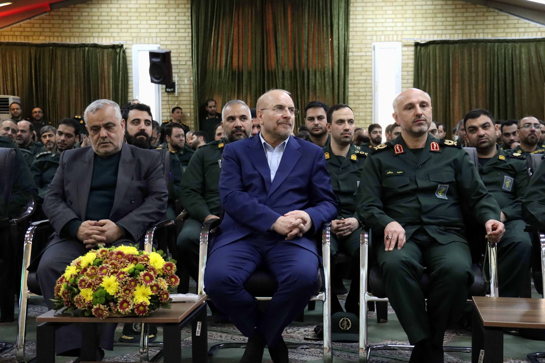 قالیباف در جمع یگان حفاظت مجلس