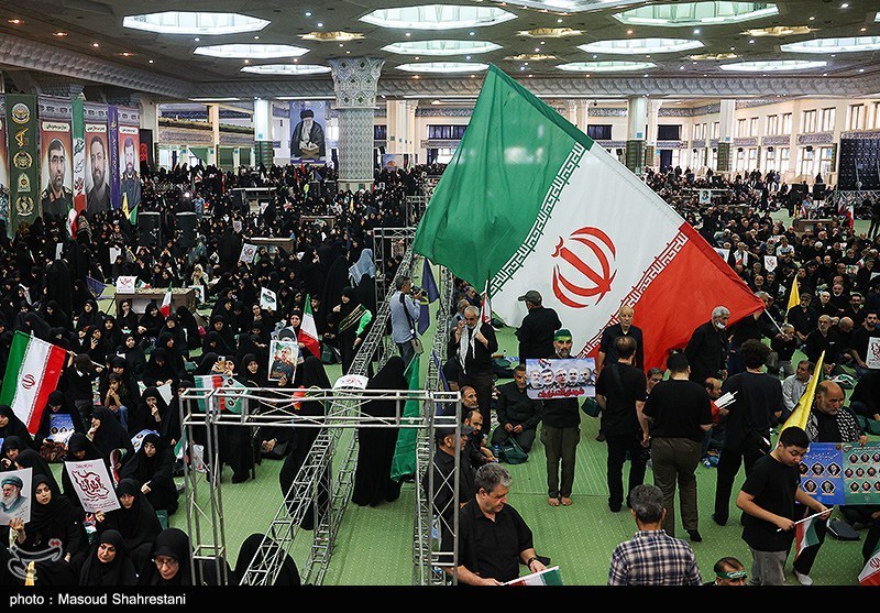 گرامیداشت شهدای اقتدار در مصلی تهران