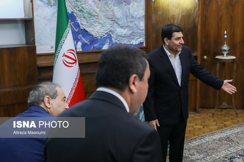 دیدار وزیر امور خارجه سوریه با مخبر