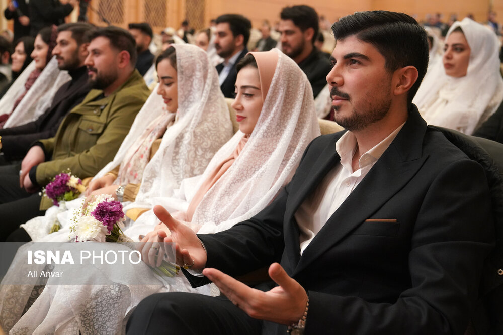 جشن ازدواج ۱۸۵ زوج دانشجو