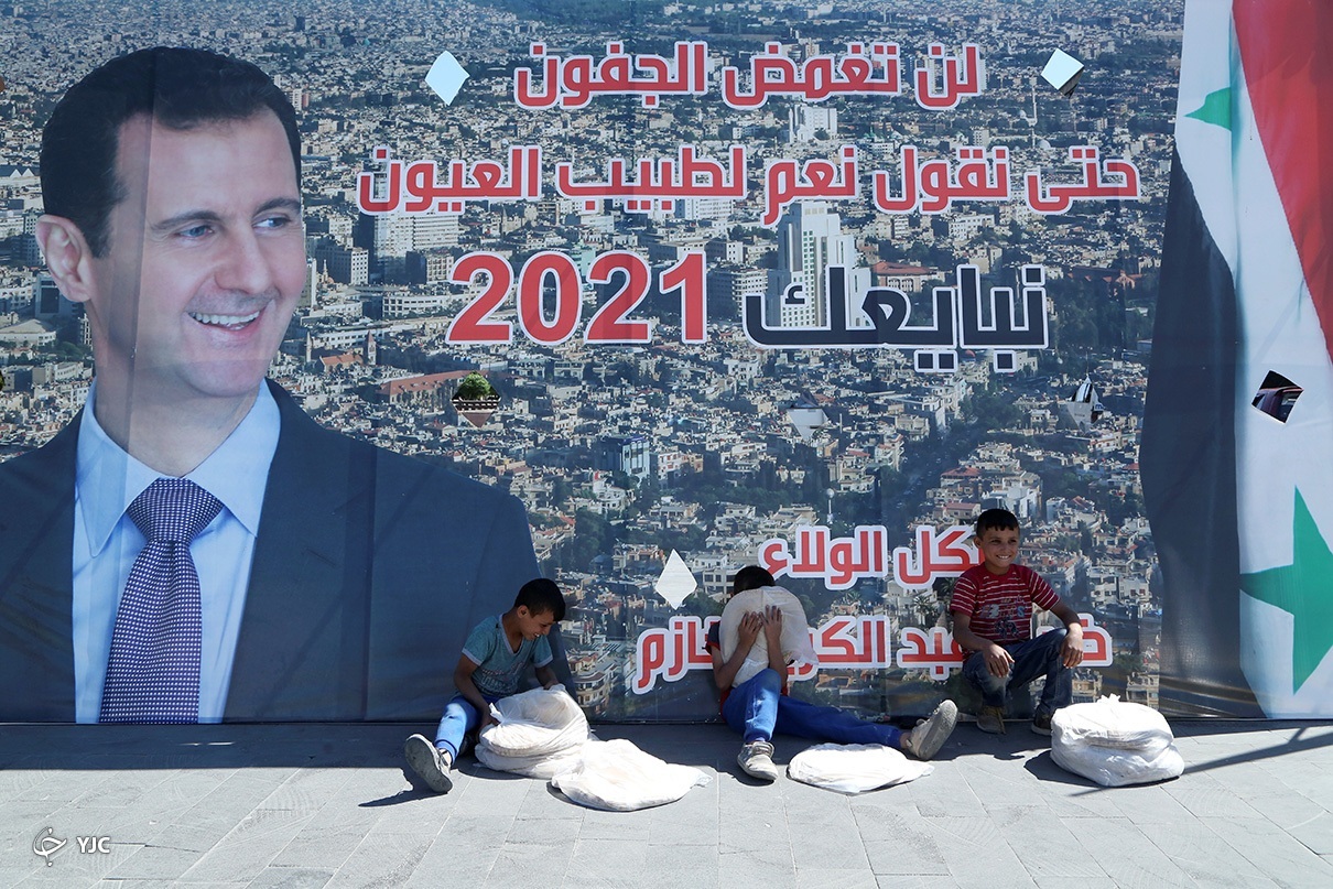 تبلیغات بشار اسد