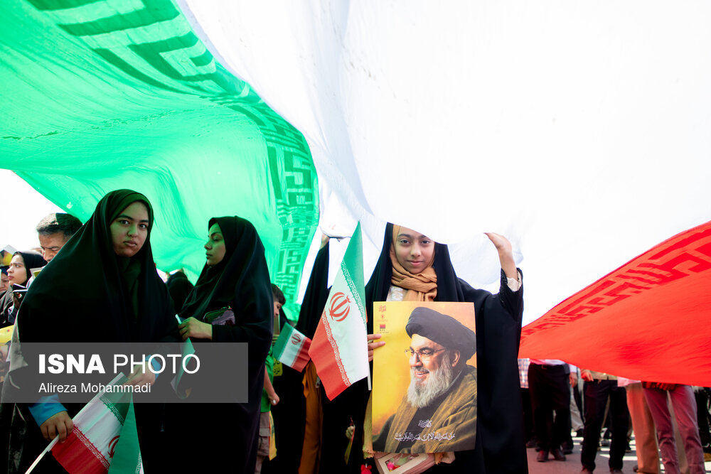 مراسم راهپیمایی روز قدس در اهواز