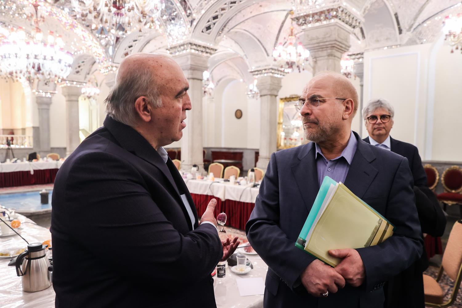 تصاویر دیدار اعضای تشکل‌های مهندسی با قالیباف