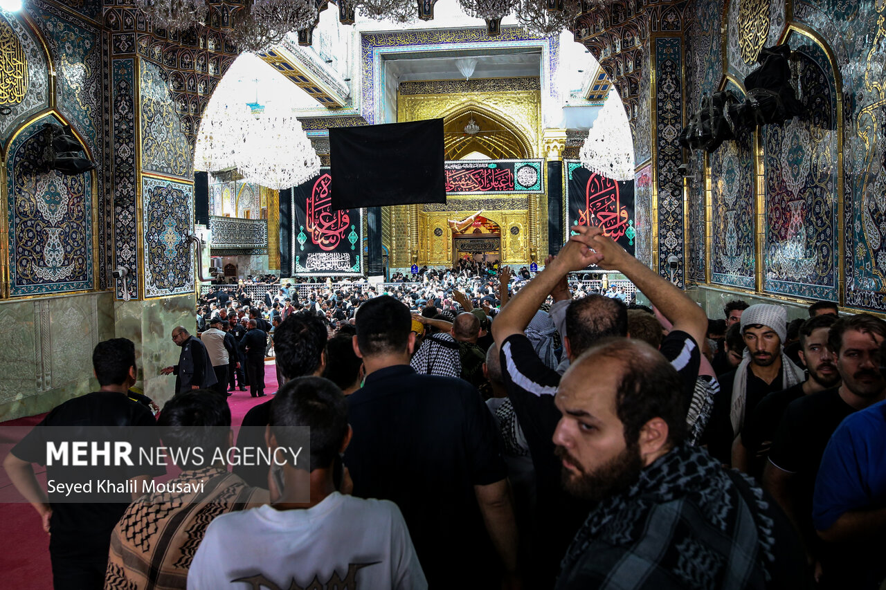 حرم حضرت عباس (ع) در ایام اربعین حسینی