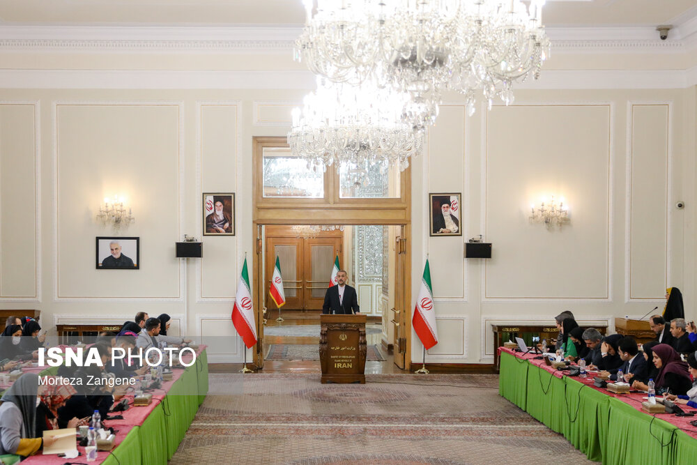 نشست خبری امیرعبدالهیان