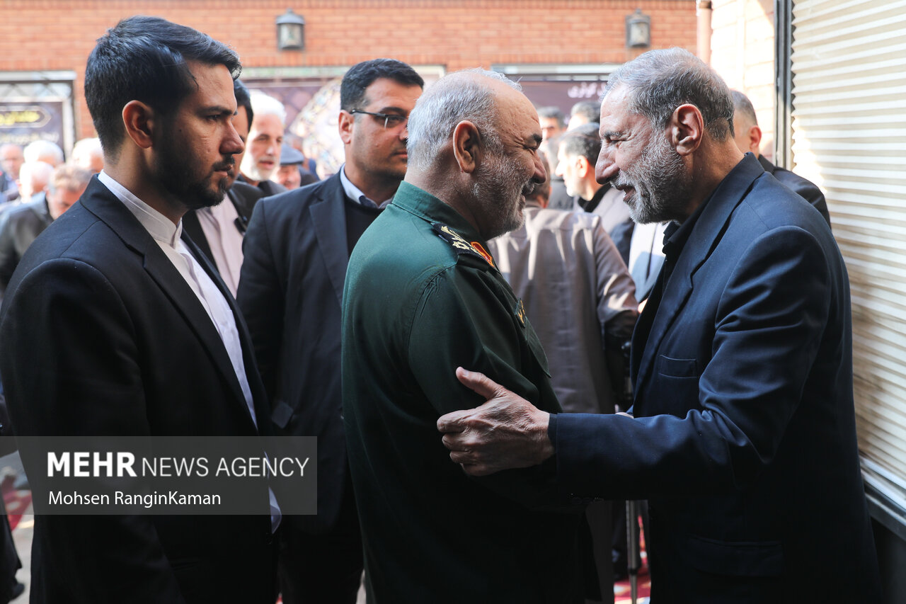 مراسم ختم والده سردار کوثری