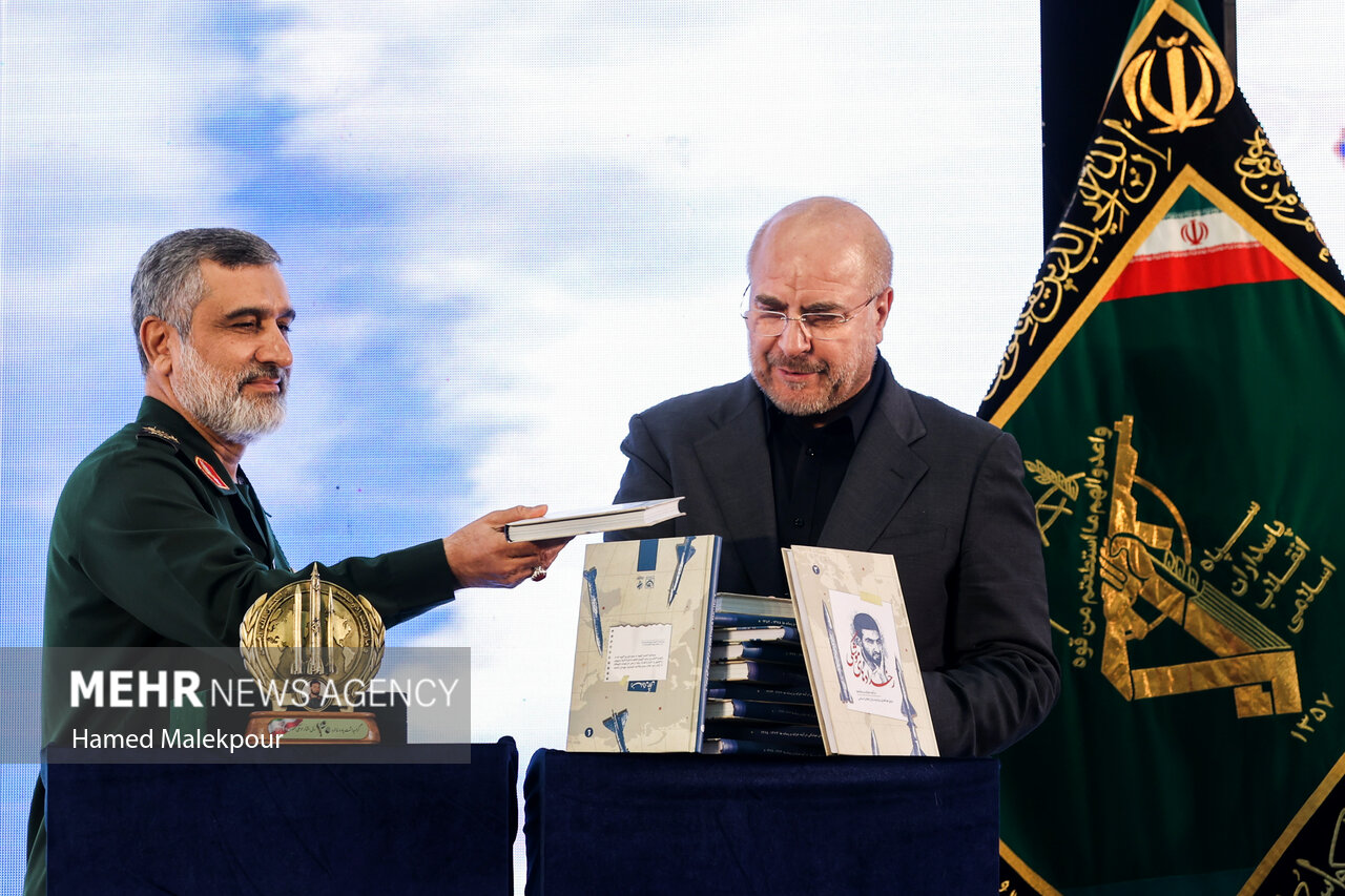 قالیباف در مراسم سیزدهمین سالگرد شهادت سردار شهید حسن طهرانی مقدم