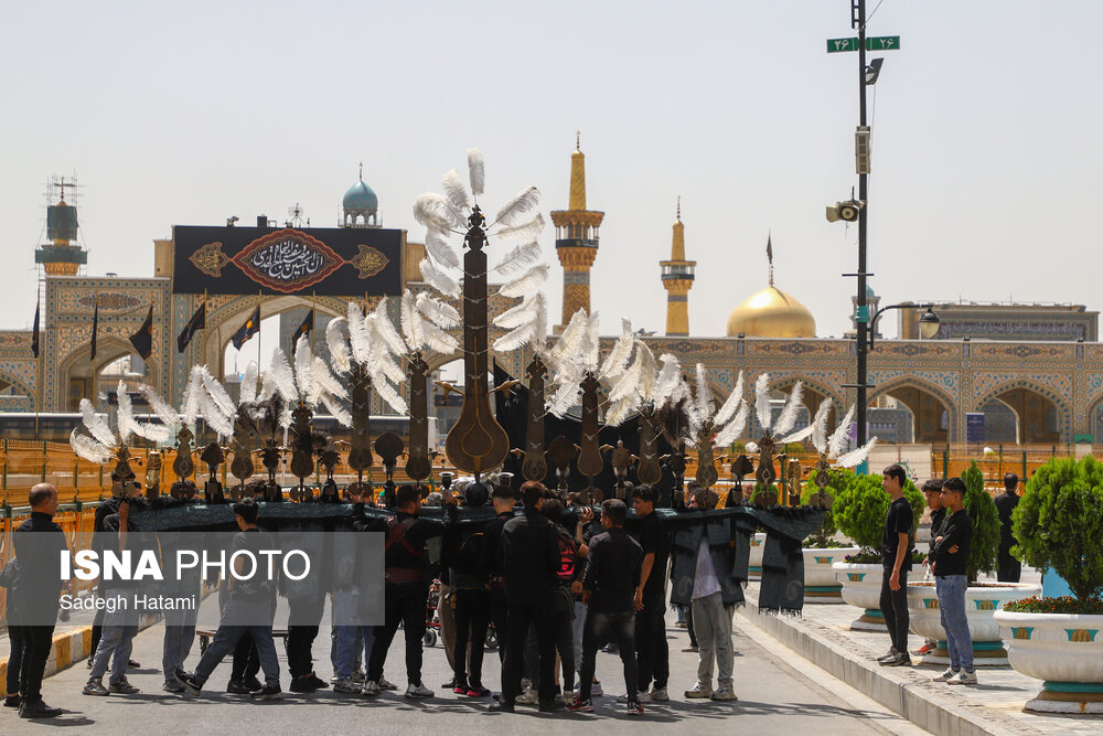 مراسم عزاداری تاسوعای حسینی مشهد