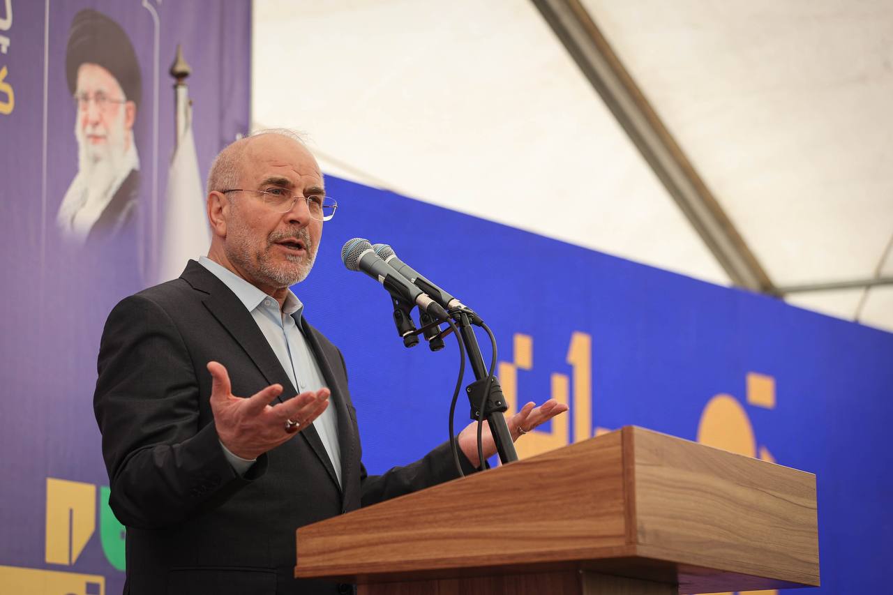 آیین افتتاح طرح کمربند سبز شهر تهران با حضور قالیباف