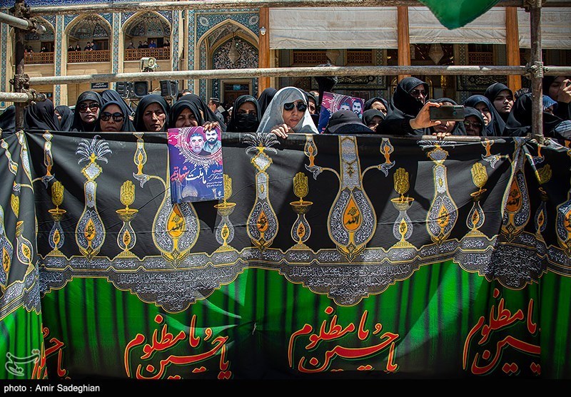  تشییع و تدفین شهدا حادثه تروریستی حرم شاهچراغ (ع)