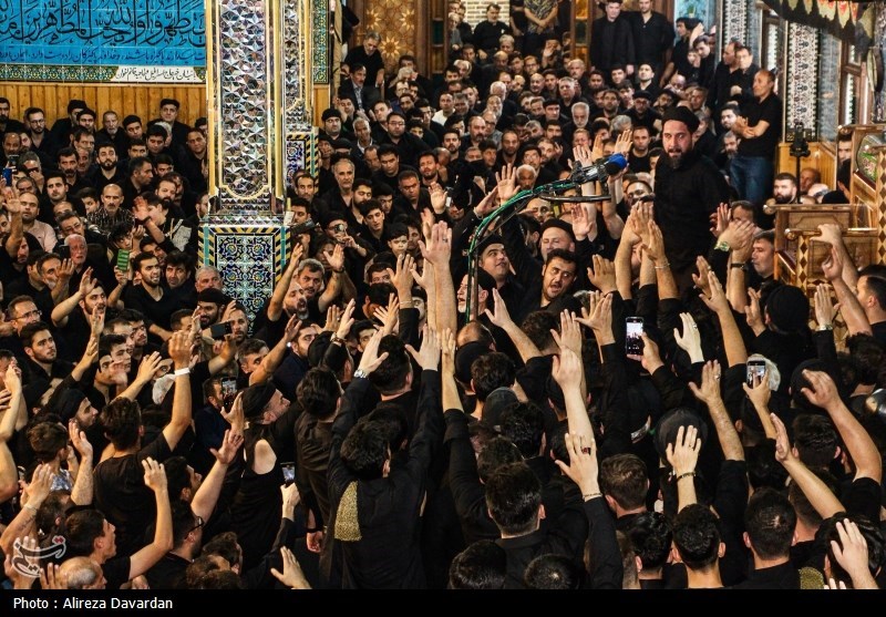 آیین طشت گذاری در اردبیل