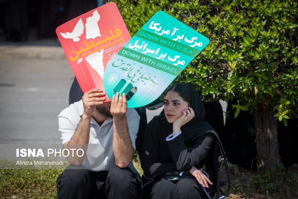 مراسم راهپیمایی روز قدس در اهواز